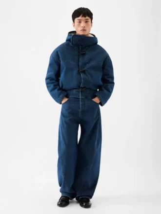 Il duffle coat in denim de-Nîmes Duffle coat in denim Il duffle coat in denim de-Nîmes Duffle coat in denim