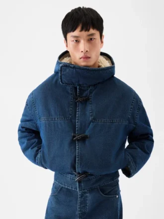 Il duffle coat in denim de-Nîmes Duffle coat in denim Il duffle coat in denim de-Nîmes Duffle coat in denim