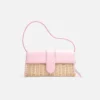 Il lungo vimini Borsa con patta Bambino Wicker Il lungo vimini Borsa con patta Bambino Wicker