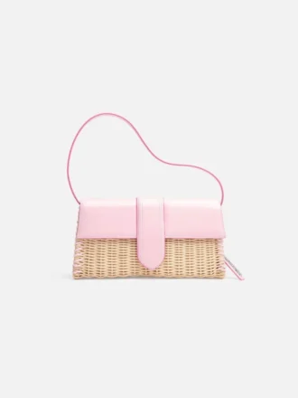 Il lungo vimini Borsa con patta Bambino Wicker