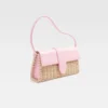 Il lungo vimini Borsa con patta Bambino Wicker Il lungo vimini Borsa con patta Bambino Wicker