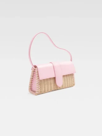Il lungo vimini Borsa con patta Bambino Wicker