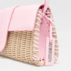 Il lungo vimini Borsa con patta Bambino Wicker Il lungo vimini Borsa con patta Bambino Wicker