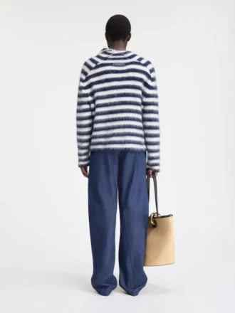 Il maglione Marina Maglione in mohair a righe