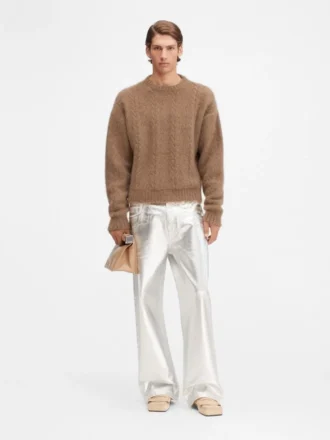 Il maglione Nuvola Maglione in mohair con collo rotondo
