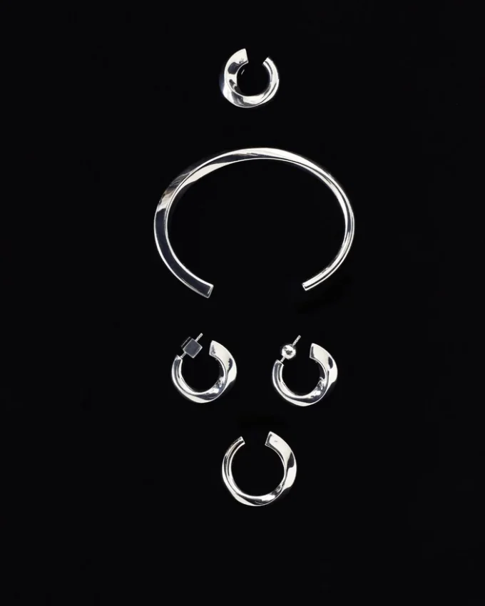 Il Tourni ear cuff Mini ear cuff intrecciato