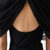 L’abito Castagna Abito mini drappeggiato L’abito Castagna Abito mini drappeggiato