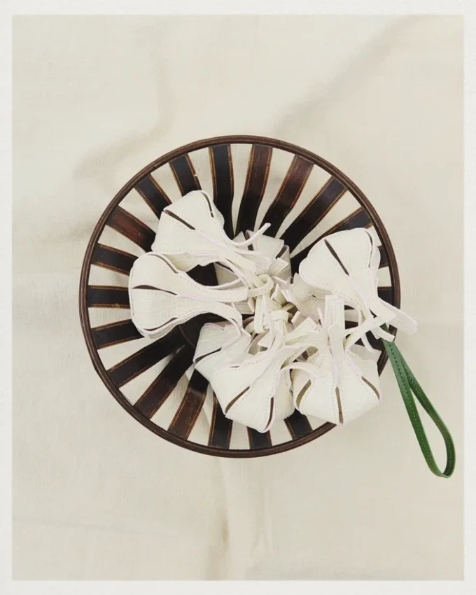 L’aglio Ciondolo per borsa a forma di aglio Origami