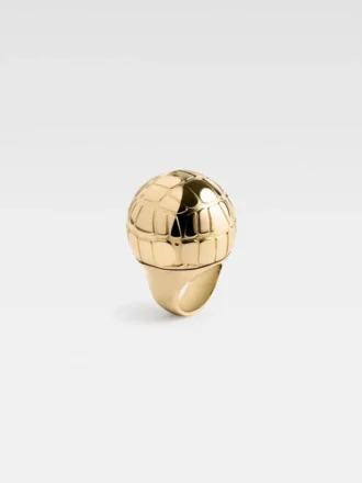 L’anello Salon Anello circolare con motivo coccodrillo L’anello Salon Anello circolare con motivo coccodrillo