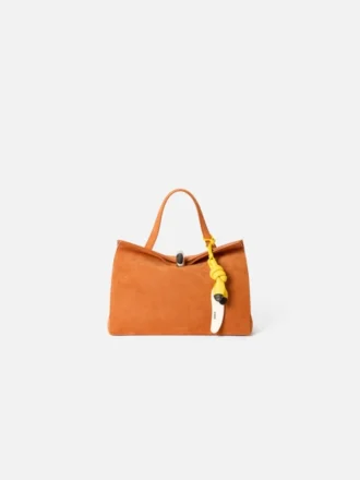 La banana Ciondolo per borsa a forma di banana annodata
