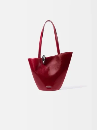 La borsa a secchiello asimmetrica Bambola Medium