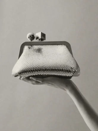 La borsa con chiusura a clip Berlingot Small