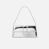 La borsa lunga Bambino Long con patta metallica