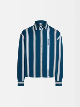 La camicia Papier Camicia squadrata a righe