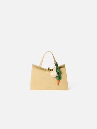 La carota Ciondolo per borsa a forma di carota annodata