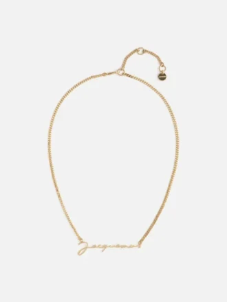 La collana Jacquemus Collana con catena e logo Signature