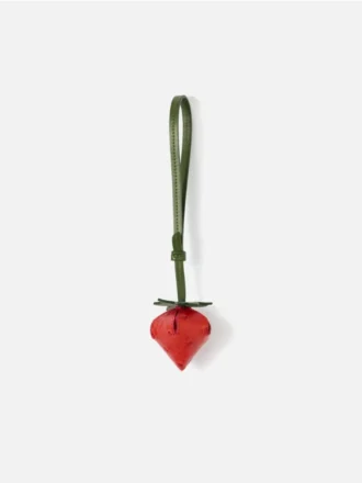 La fragola Ciondolo per borsa a forma di fragola Origami