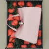La fragola Ciondolo per borsa a forma di fragola Origami La fragola Ciondolo per borsa a forma di fragola Origami