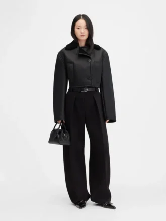 La giacca Marino Giacca doppiopetto in shearling