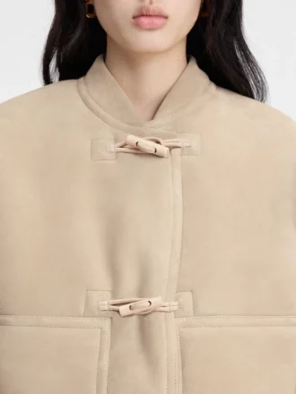 La giacca Telo Giacca corta in shearling