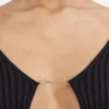 La maille Pralù longue Cardigan senza cuciture con logo charm La maille Pralù longue Cardigan senza cuciture con logo charm