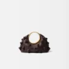 La piccola Calino con nodi Mini borsa a mano con anelli La piccola Calino con nodi Mini borsa a mano con anelli
