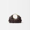La piccola Calino con nodi Mini borsa a mano con anelli La piccola Calino con nodi Mini borsa a mano con anelli