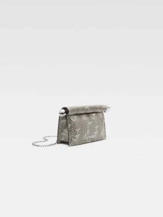 La piccola pochette Rond Carré Mini borsa a sacchetto da asporto