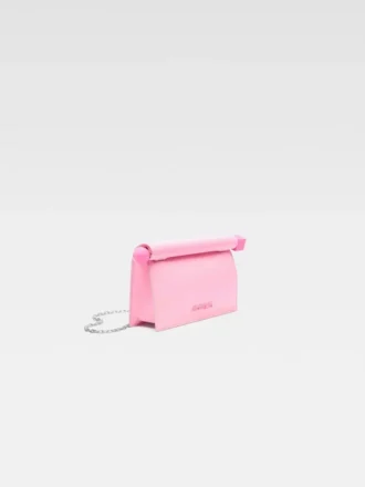 La piccola pochette Rond Carré Mini borsa a sacchetto da asporto