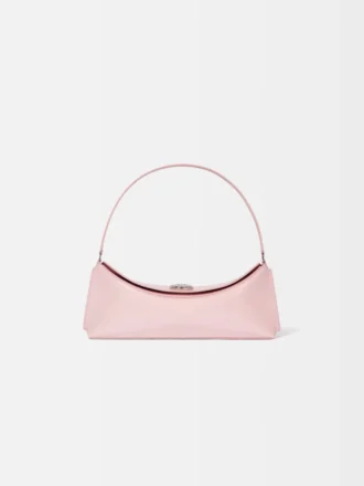 La pochette Ovalo Borsa a tracolla pieghettata