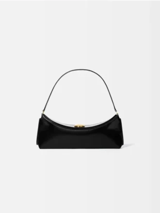 La pochette Ovalo Borsa a tracolla pieghettata