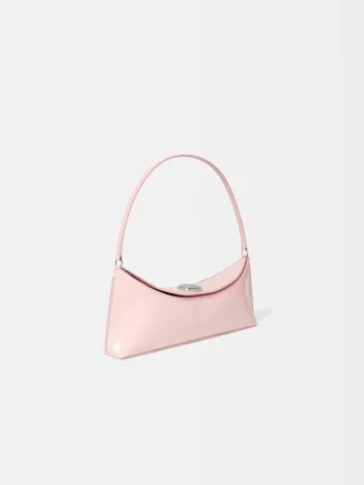 La pochette Ovalo Borsa a tracolla pieghettata