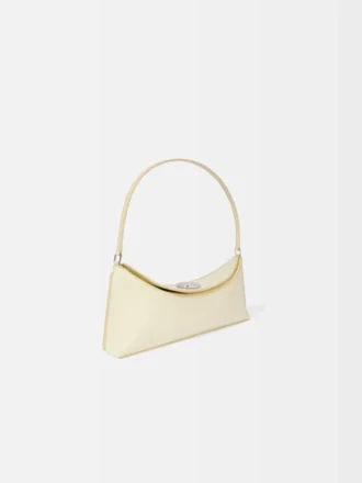 La pochette Ovalo Borsa a tracolla pieghettata