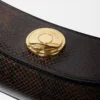 La pochette Ovalo Borsa a tracolla pieghettata