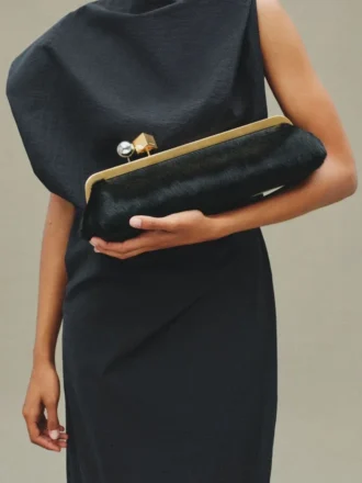 La pochette Salon Borsa con chiusura lunga