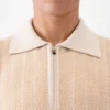 La polo Gio Polo in maglia con zip
