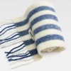 La sciarpa Carro Sciarpa jacquard a righe La sciarpa Carro Sciarpa jacquard a righe