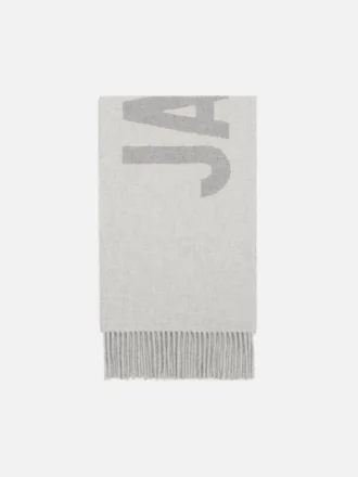 La sciarpa JACQUEMUS Sciarpa con logo Fringe