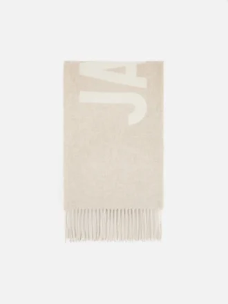 La sciarpa JACQUEMUS Sciarpa con logo Fringe