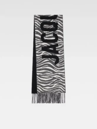 La sciarpa JACQUEMUS Sciarpa con logo Fringe