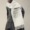 La sciarpa JACQUEMUS Sciarpa con logo Fringe