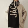 La sciarpa JACQUEMUS Sciarpa con logo Fringe