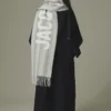 La sciarpa JACQUEMUS Sciarpa con logo Fringe
