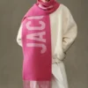 La sciarpa JACQUEMUS Sciarpa con logo Fringe