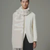 La sciarpa JACQUEMUS Sciarpa con logo Fringe