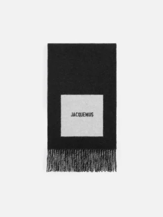 La sciarpa Rond Carré Sciarpa con logo jacquard