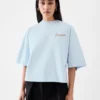 La t-shirt Corto T-shirt boxy ricamata La t-shirt Corto T-shirt boxy ricamata
