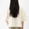 La t-shirt Corto T-shirt boxy ricamata La t-shirt Corto T-shirt boxy ricamata