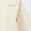 La t-shirt Corto T-shirt boxy ricamata La t-shirt Corto T-shirt boxy ricamata
