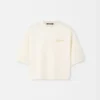 La t-shirt Corto T-shirt boxy ricamata La t-shirt Corto T-shirt boxy ricamata